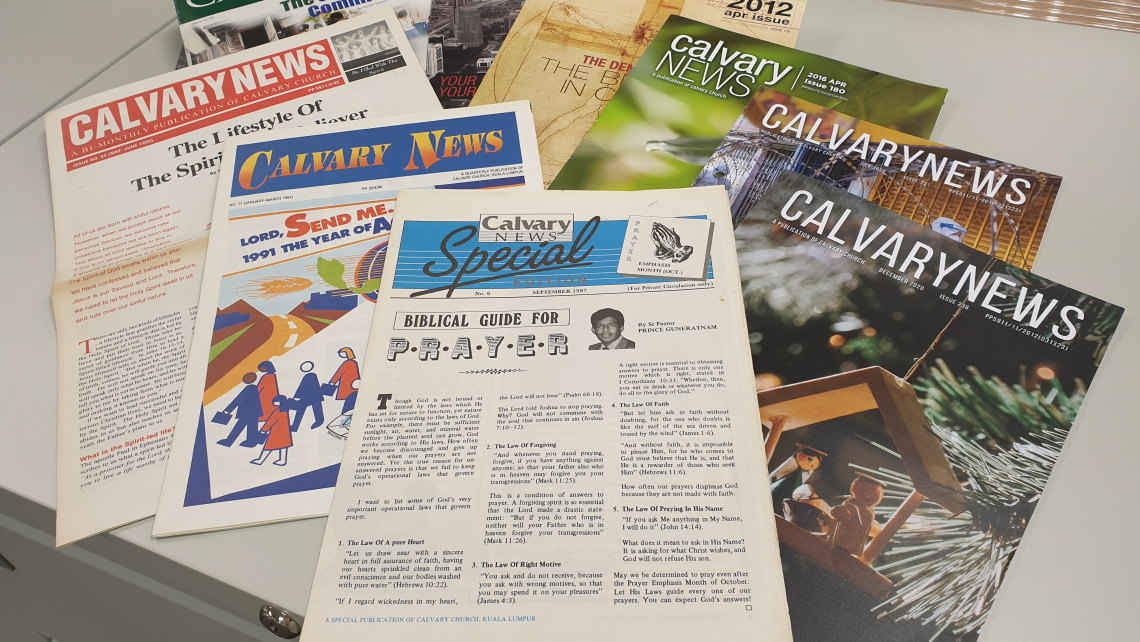 Calvary News has a legacy of more than 30 years.