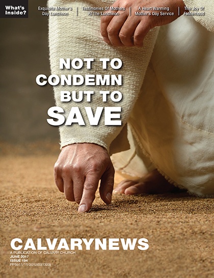 Not To Condemn But To Save