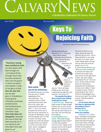 Keys to Rejoicing Faith