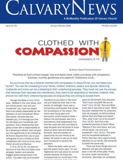 Clothed with Compassion